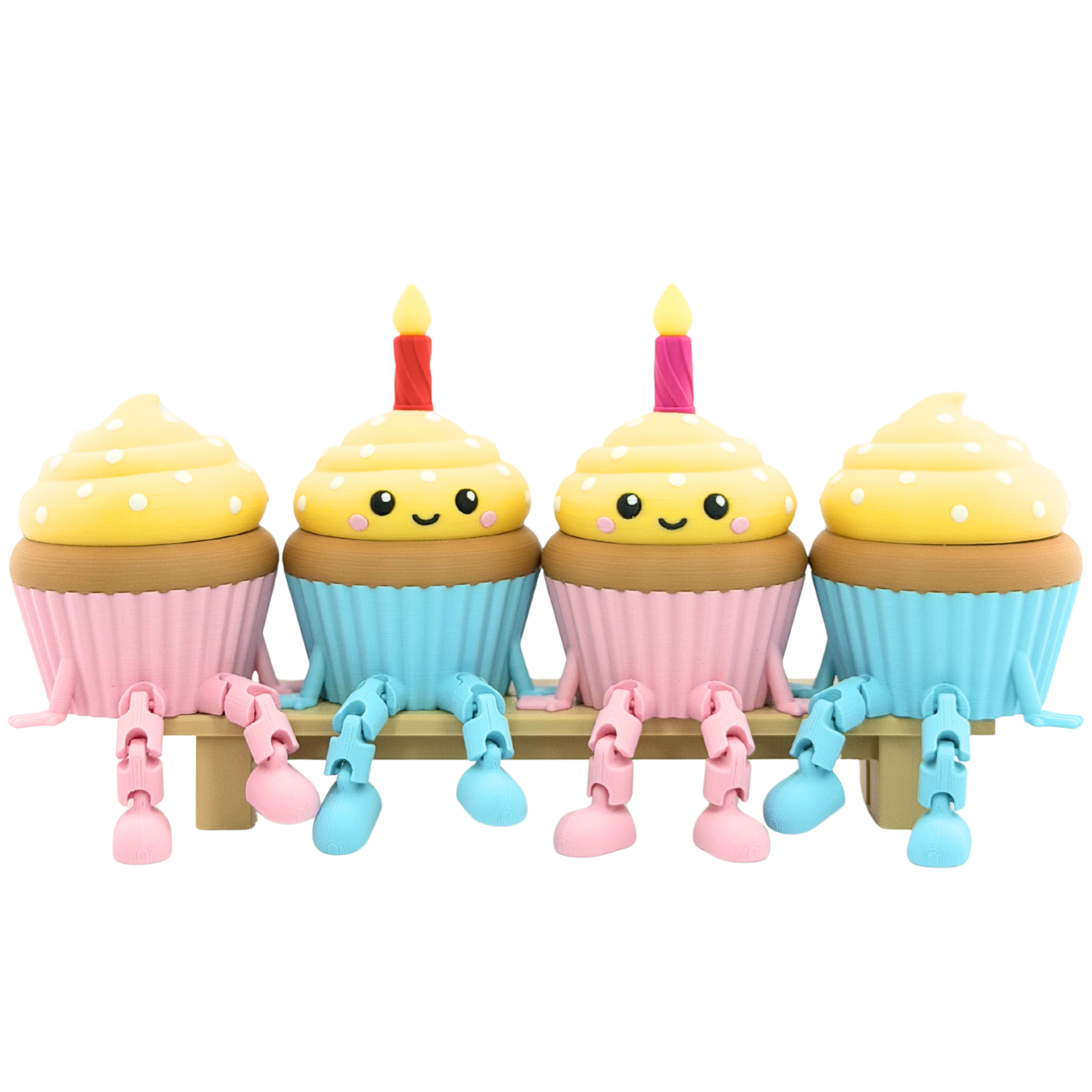 Party Cupcake-Männchen