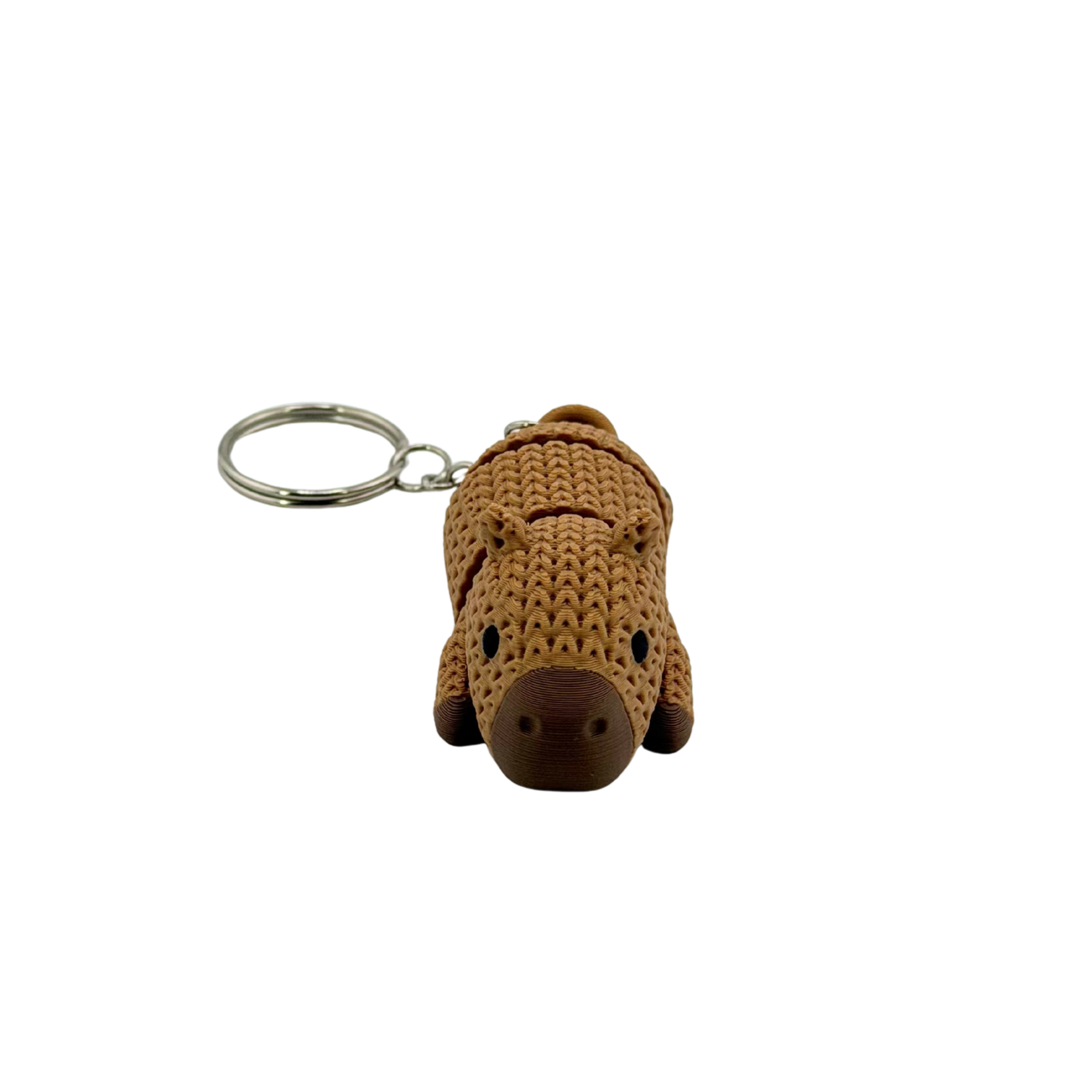 Wiggle Capybara – beweglicher 3D Schlüsselanhänger