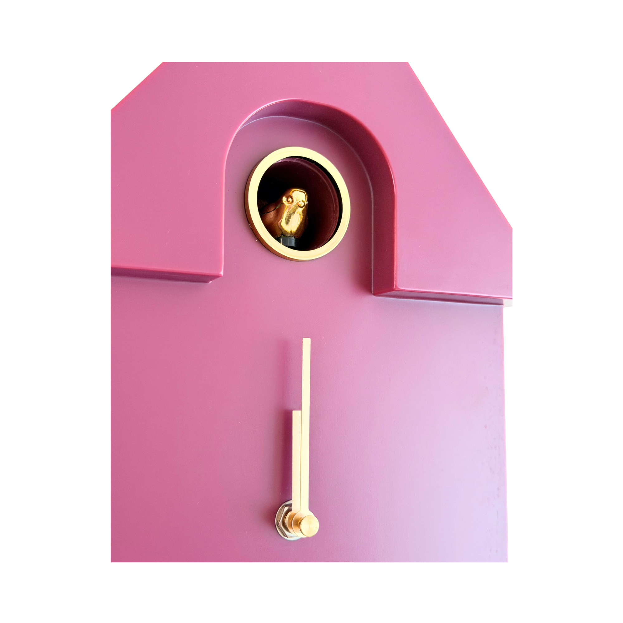 Kuckucksuhr "Modern Cuckoo" Dark Mauve - Karlsson