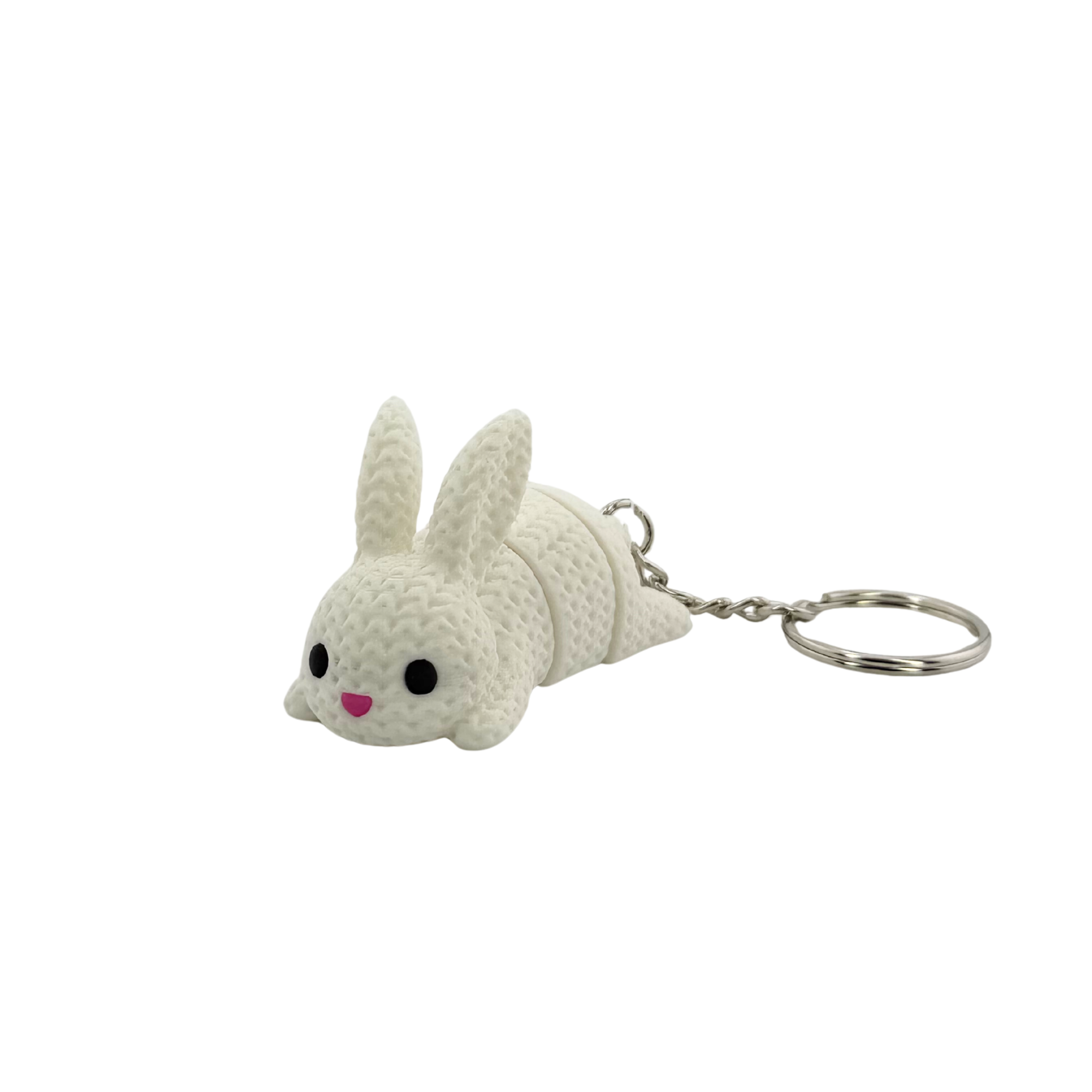 Wiggle Hase – beweglicher 3D Schlüsselanhänger