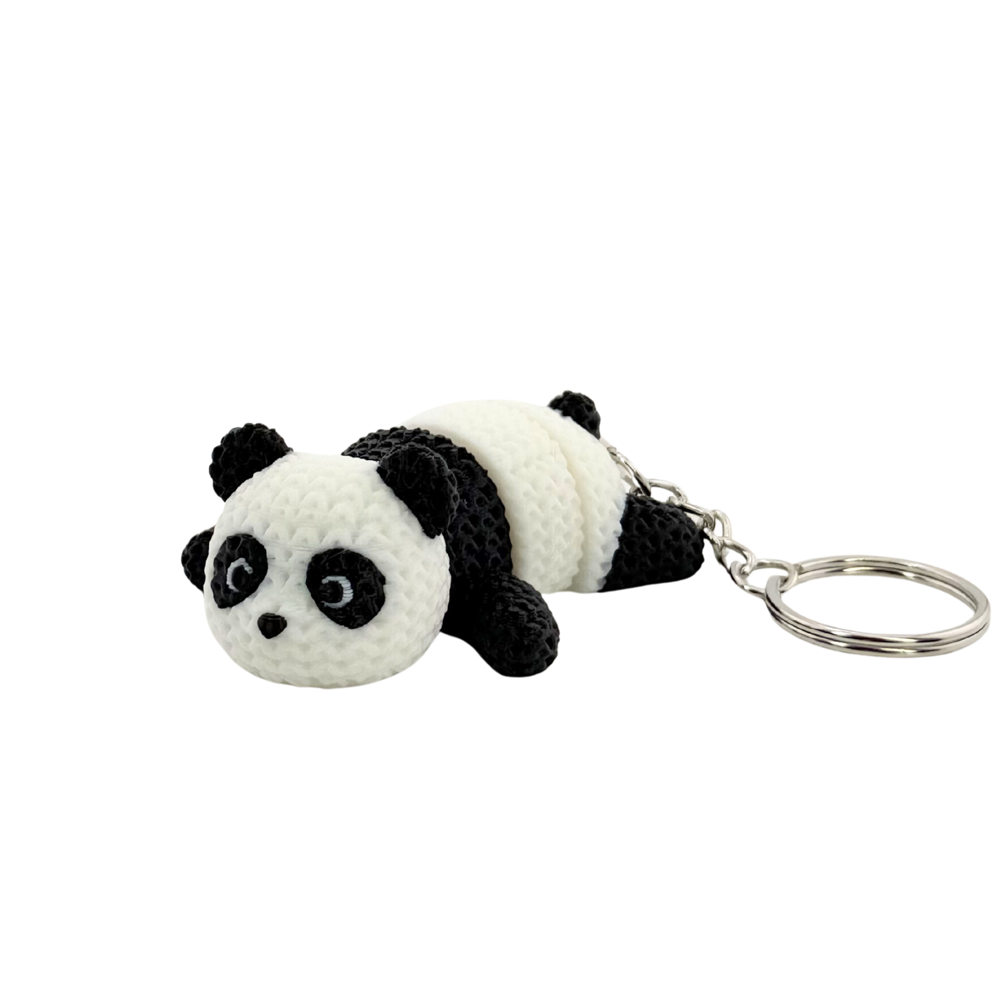 Wiggle Panda – beweglicher 3D Schlüsselanhänger