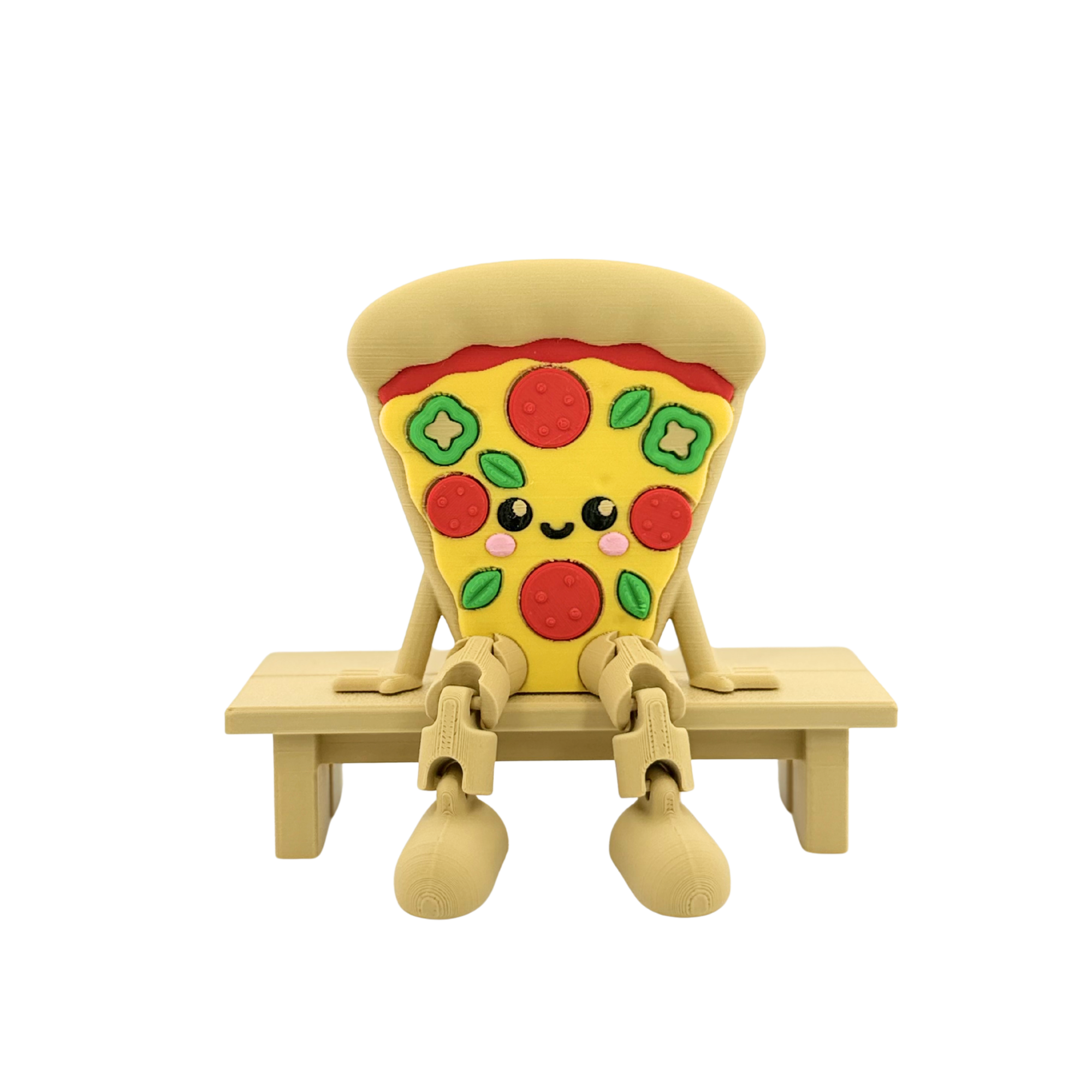 Pizza Männchen Kantenhocker