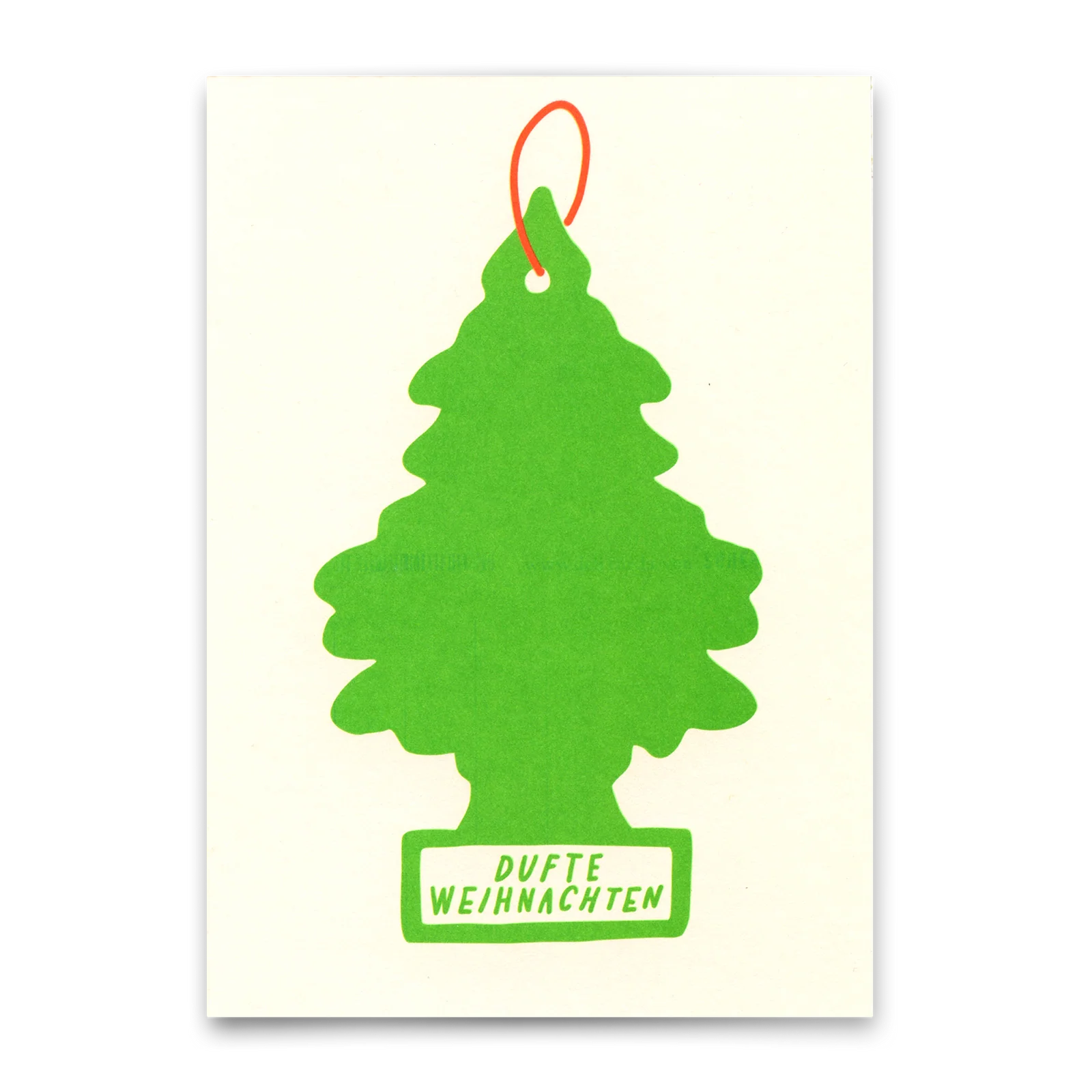 Karte Dufte Weihnachten