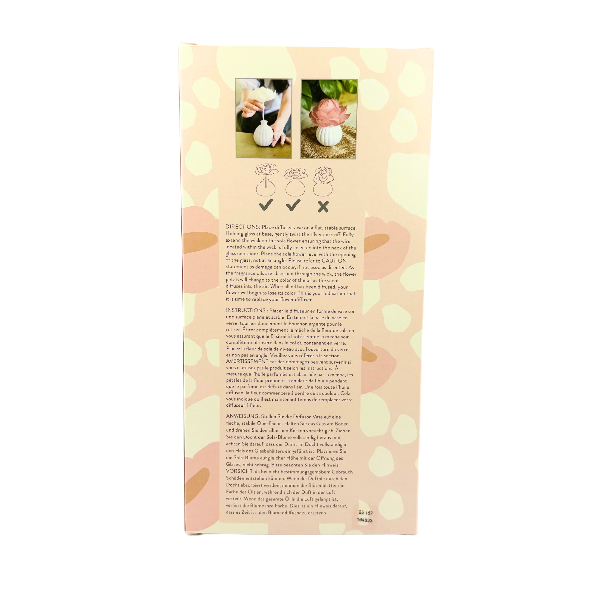 Bridewater Candel Company Flower Diffuser Sweet Grace