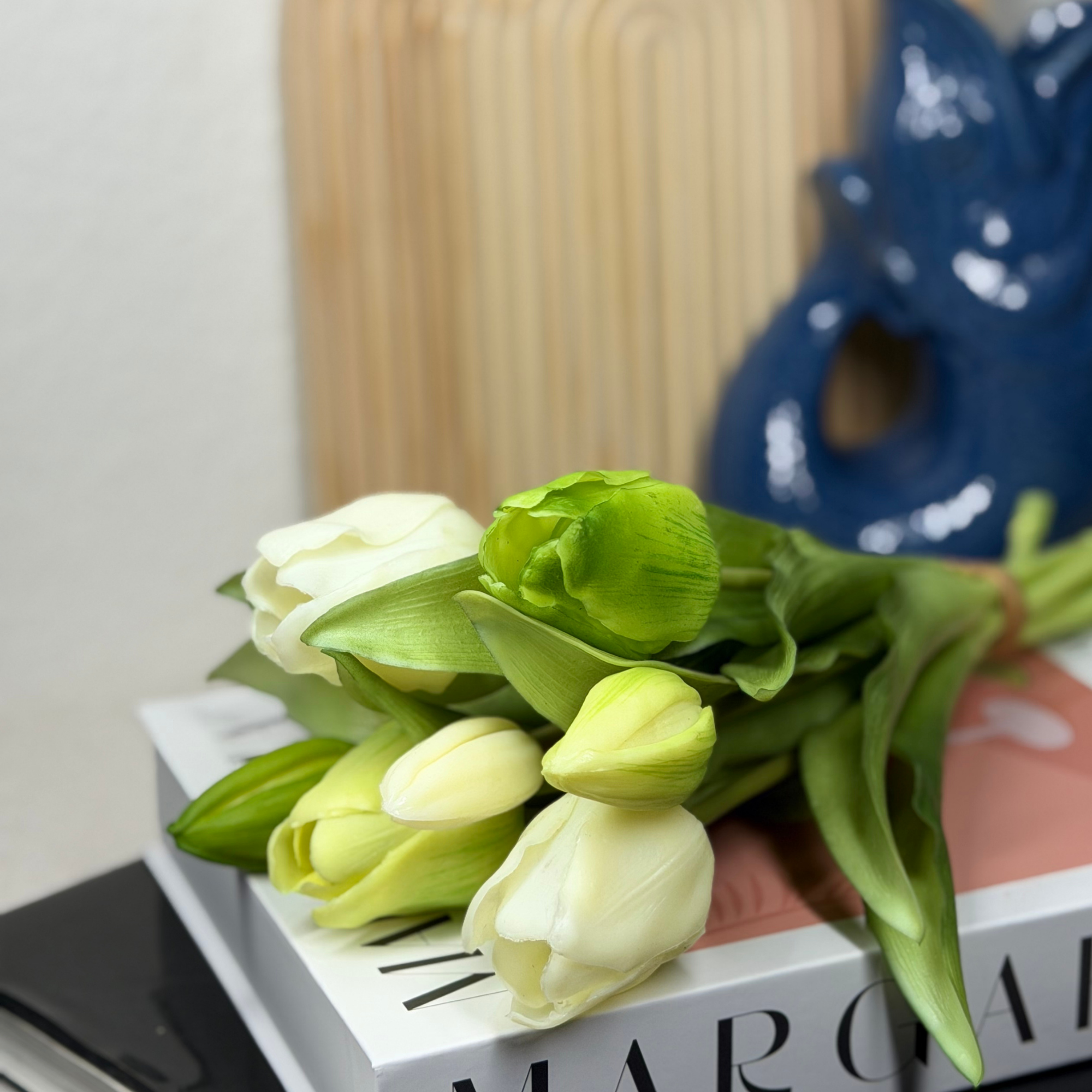 Tulpenliebe - Real Touch Tulpenbund Weiss