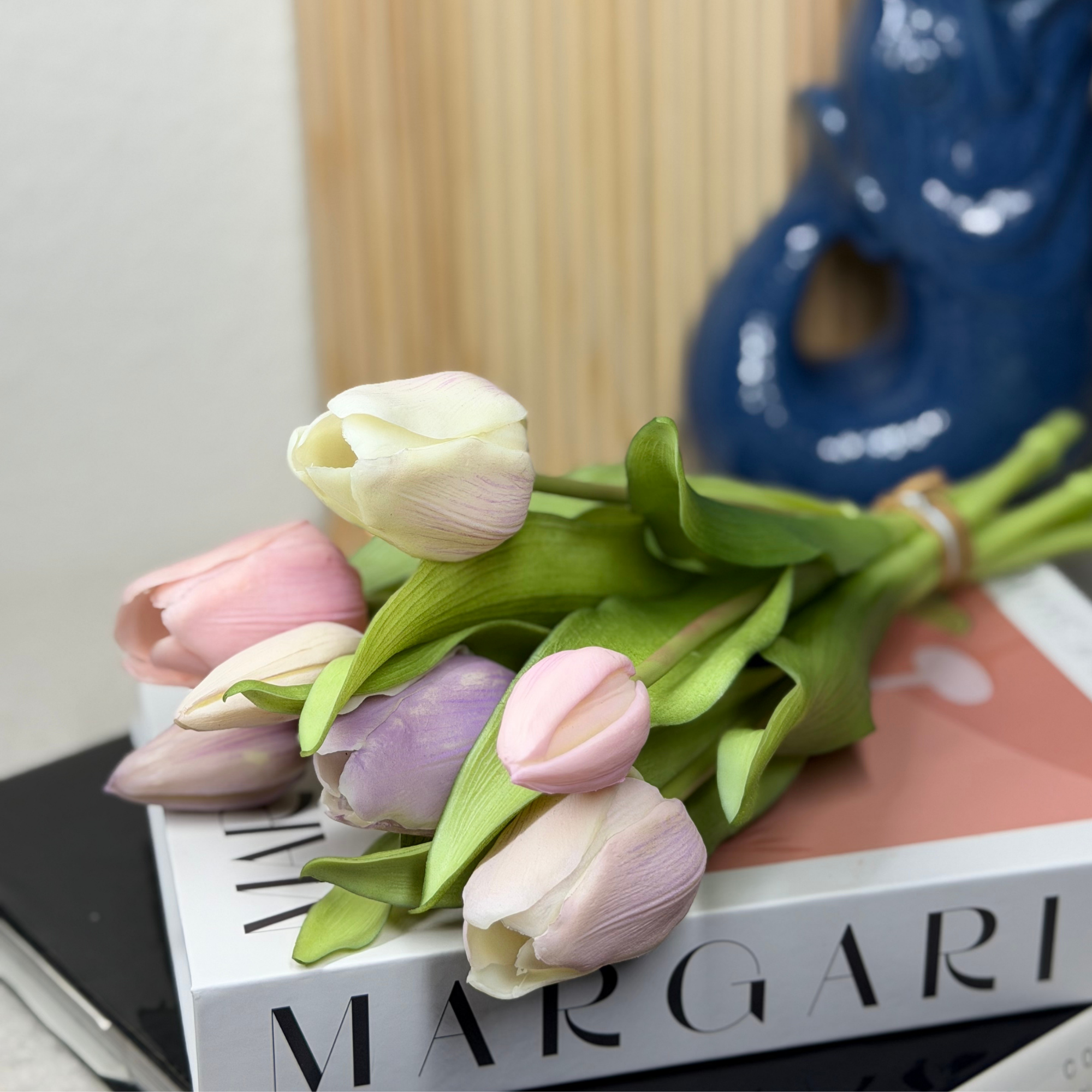 Tulpenliebe - Real Touch Tulpenbund Lila/Rosa Mix