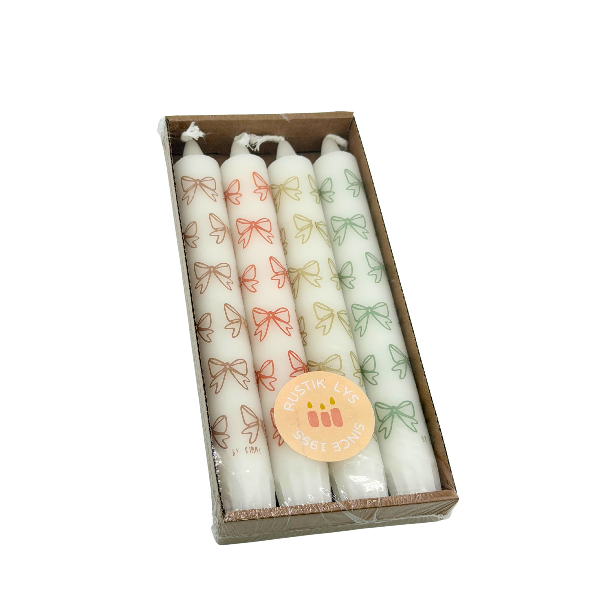 Schleifen Kerzen Set By Kimmi 4er Set