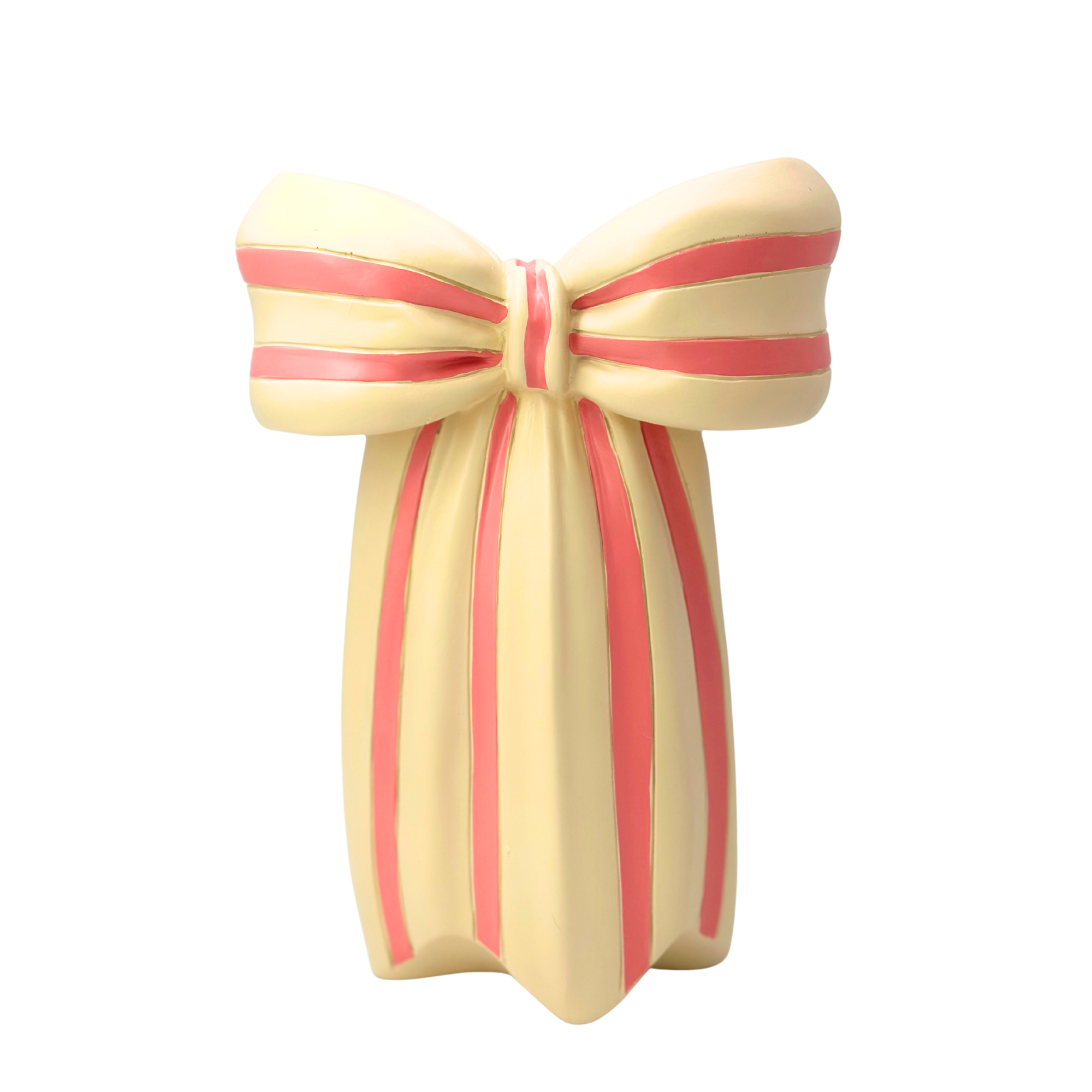 Keramikvase mit Schleifenoptik