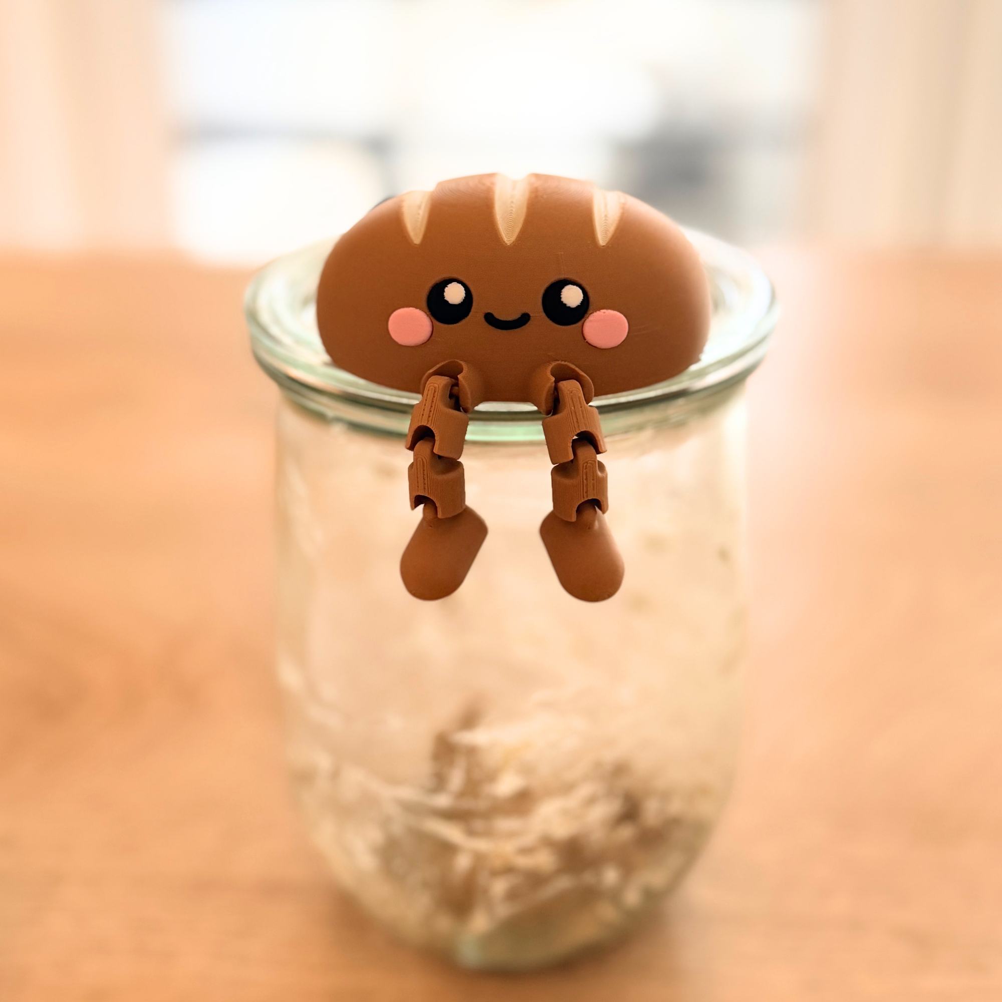 Sauerteig Brot Männchen