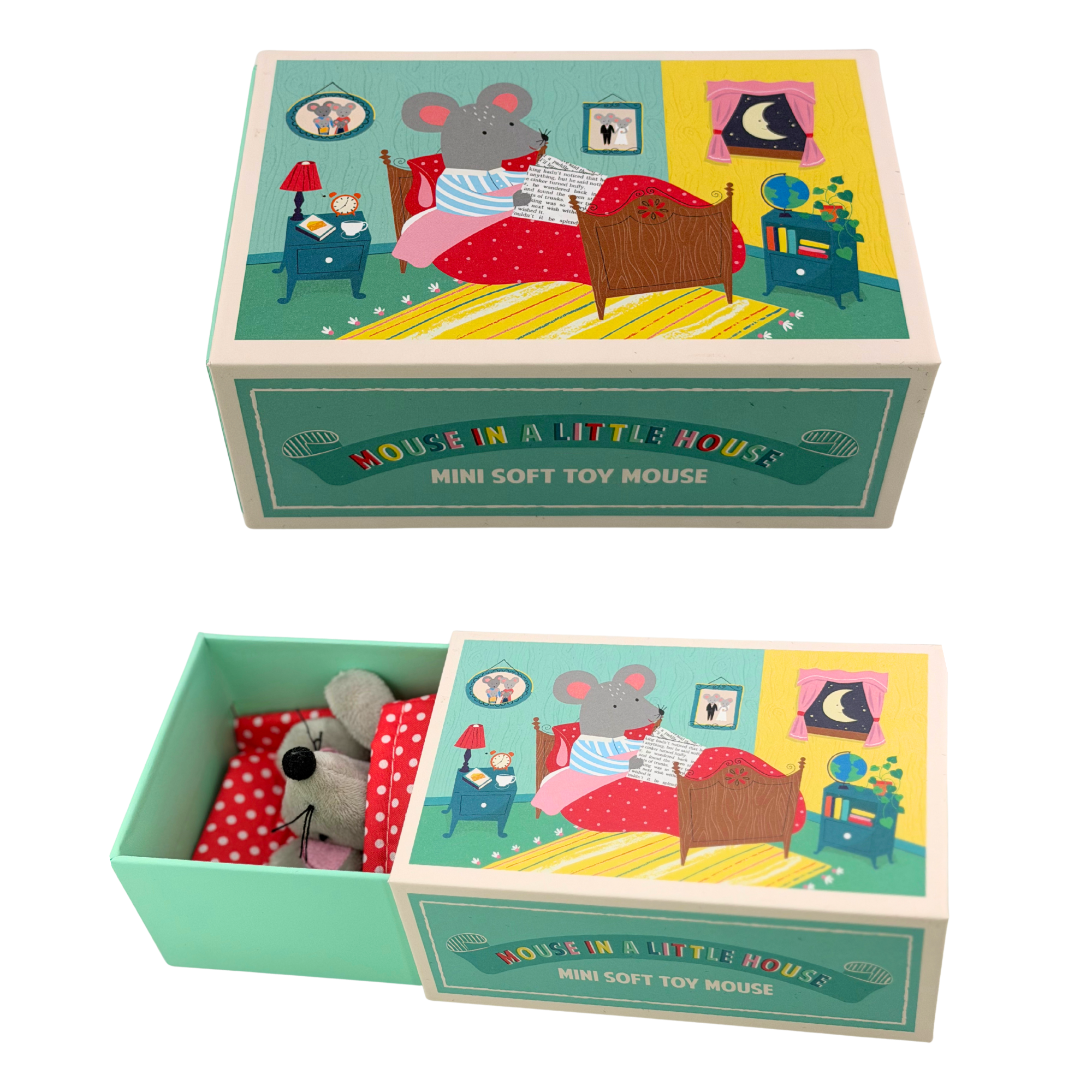 Mini Maus in einer kleinen Box