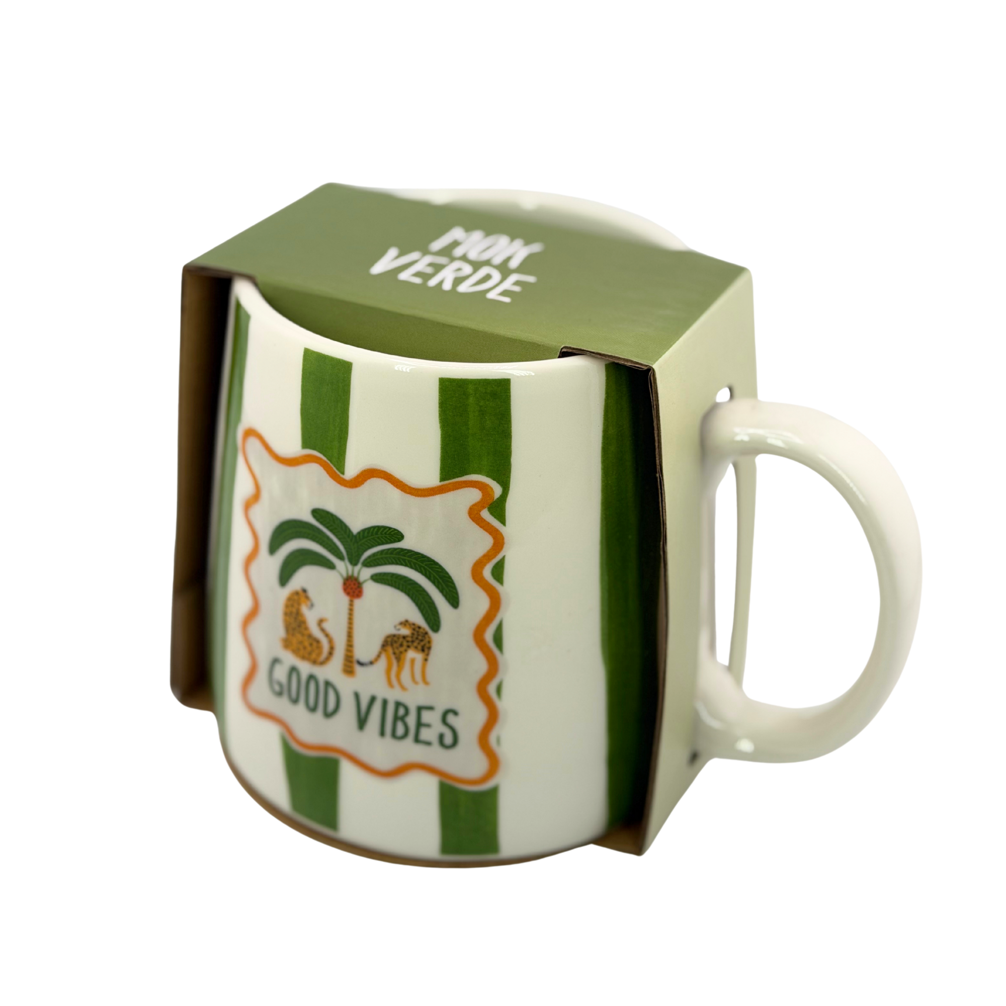 Tasse Verde "Good Vibes "