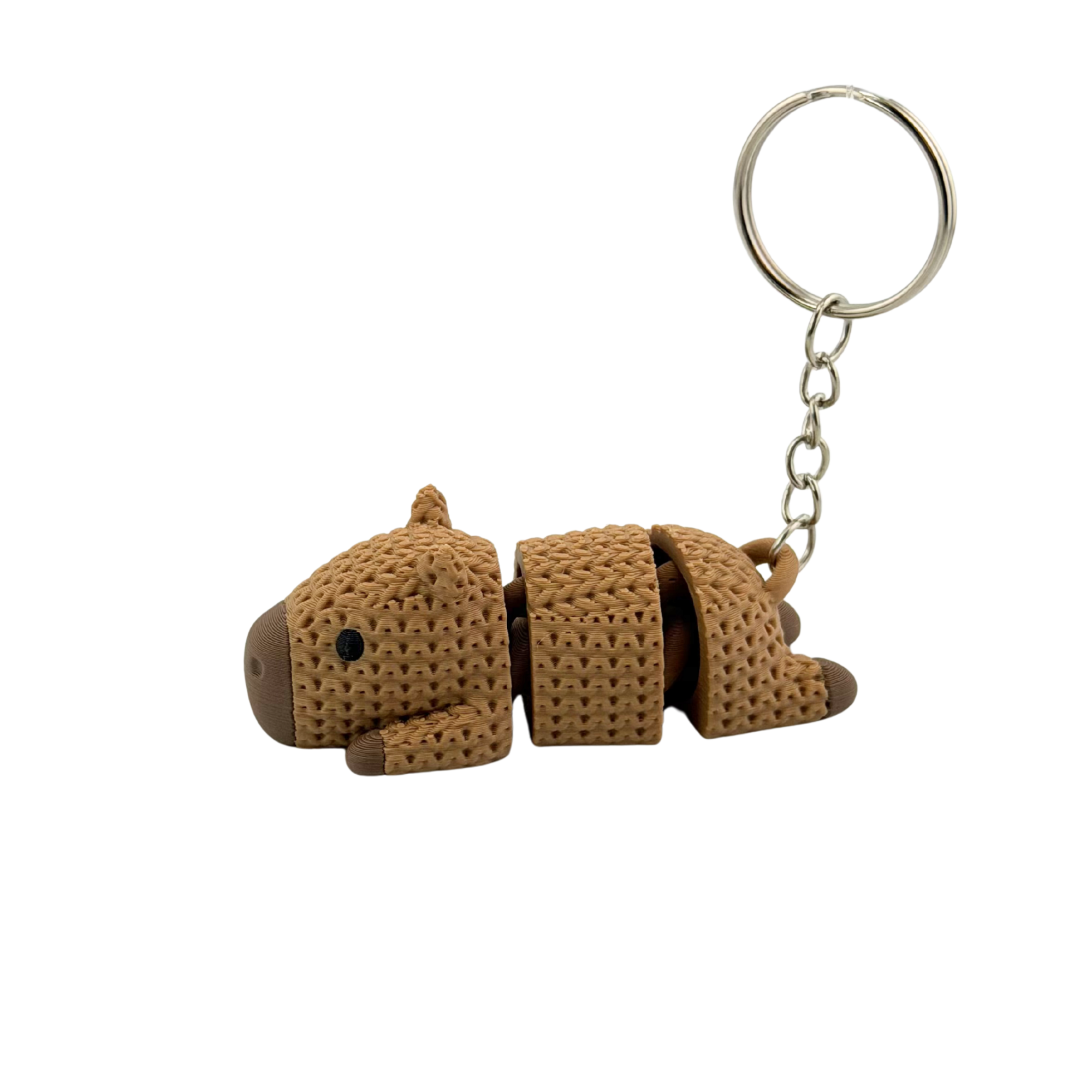 Wiggle Capybara – beweglicher 3D Schlüsselanhänger