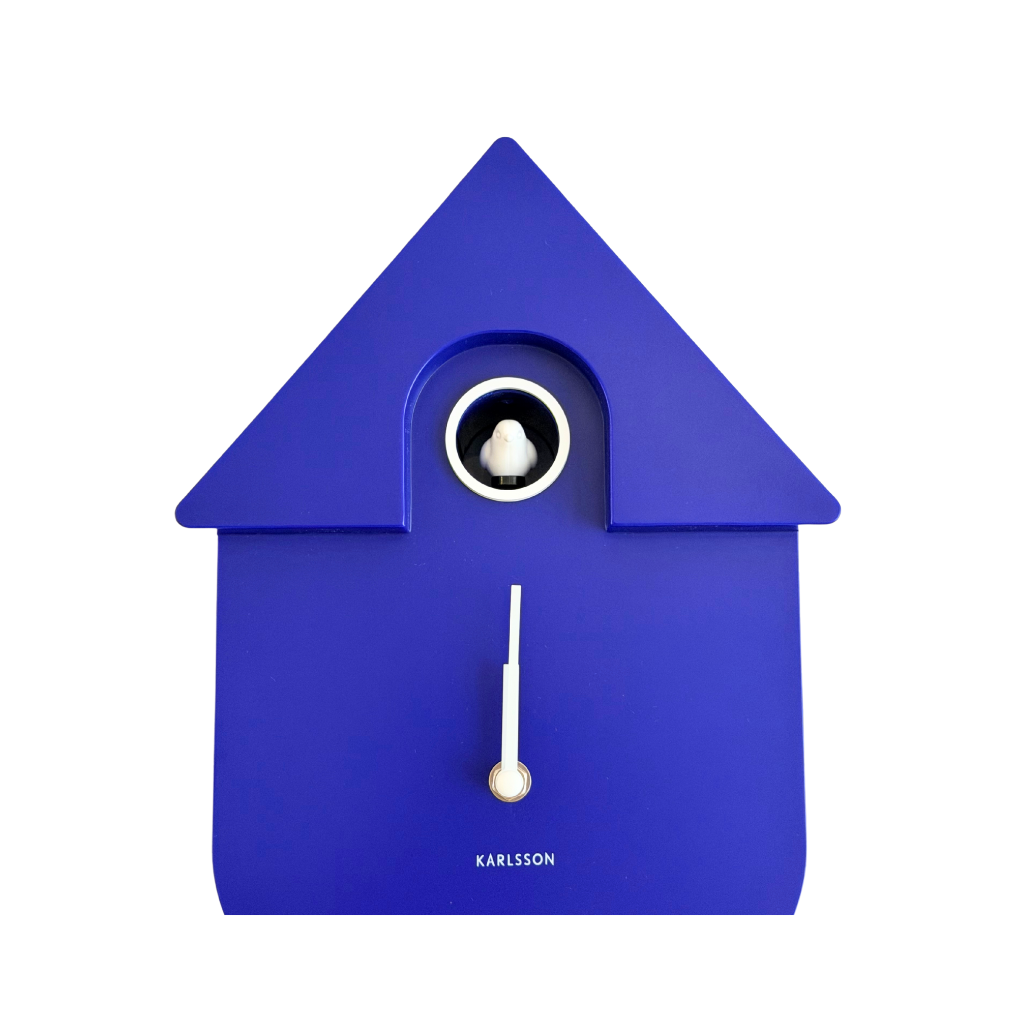 Kuckucksuhr "Modern Cuckoo" Cobalt Blue- Karlsson