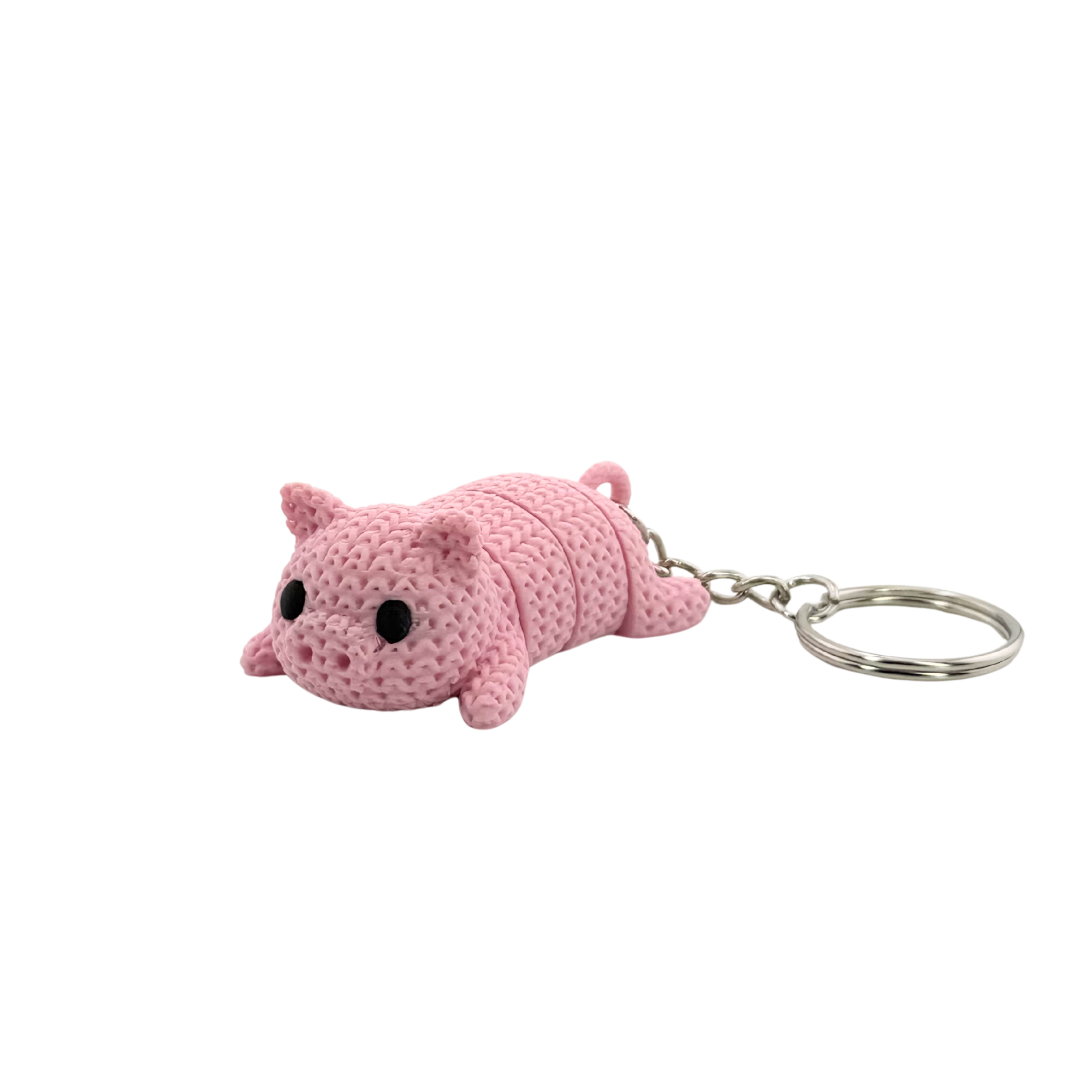 Wiggle Schwein – beweglicher 3D Schlüsselanhänger
