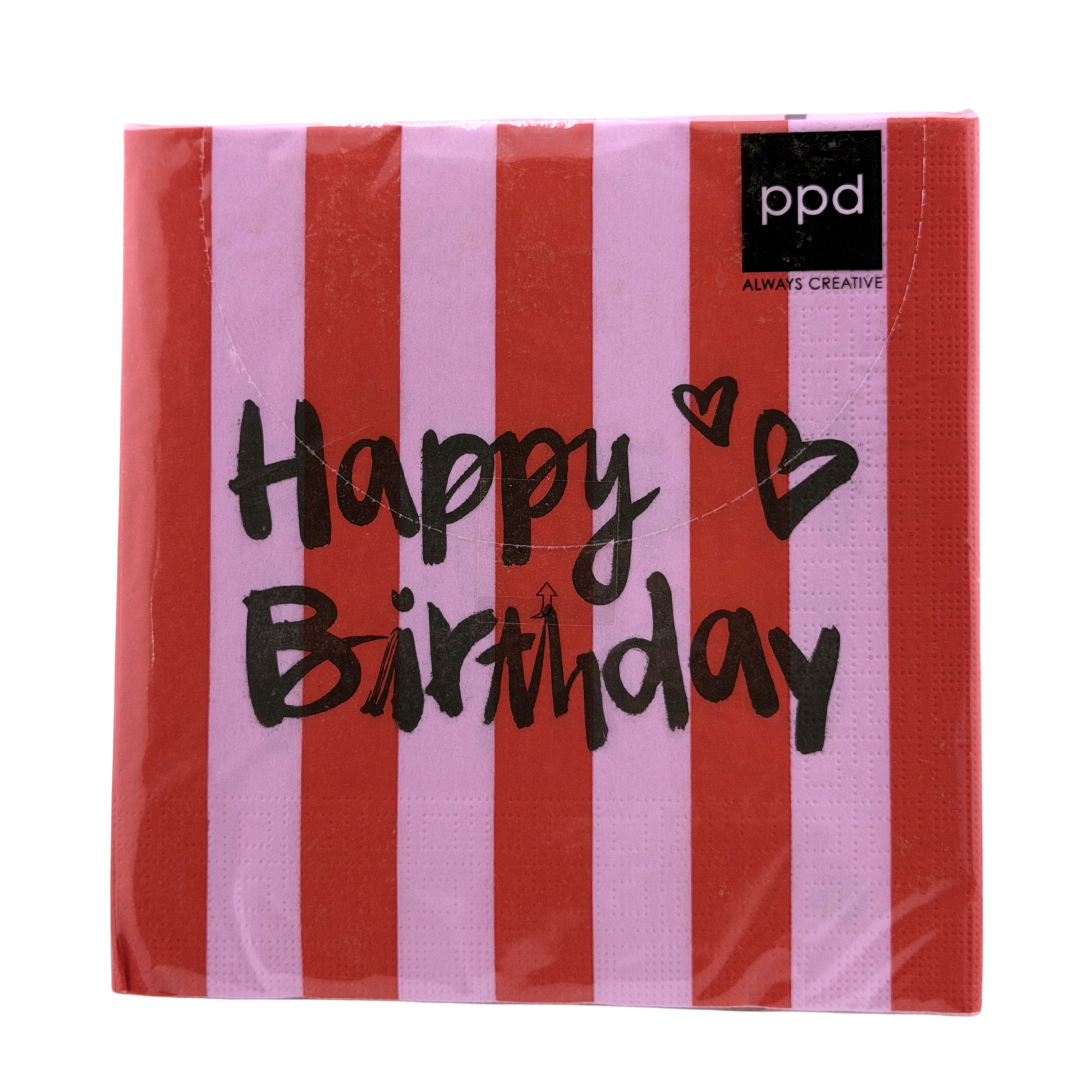 Papierservietten Happy Birthday