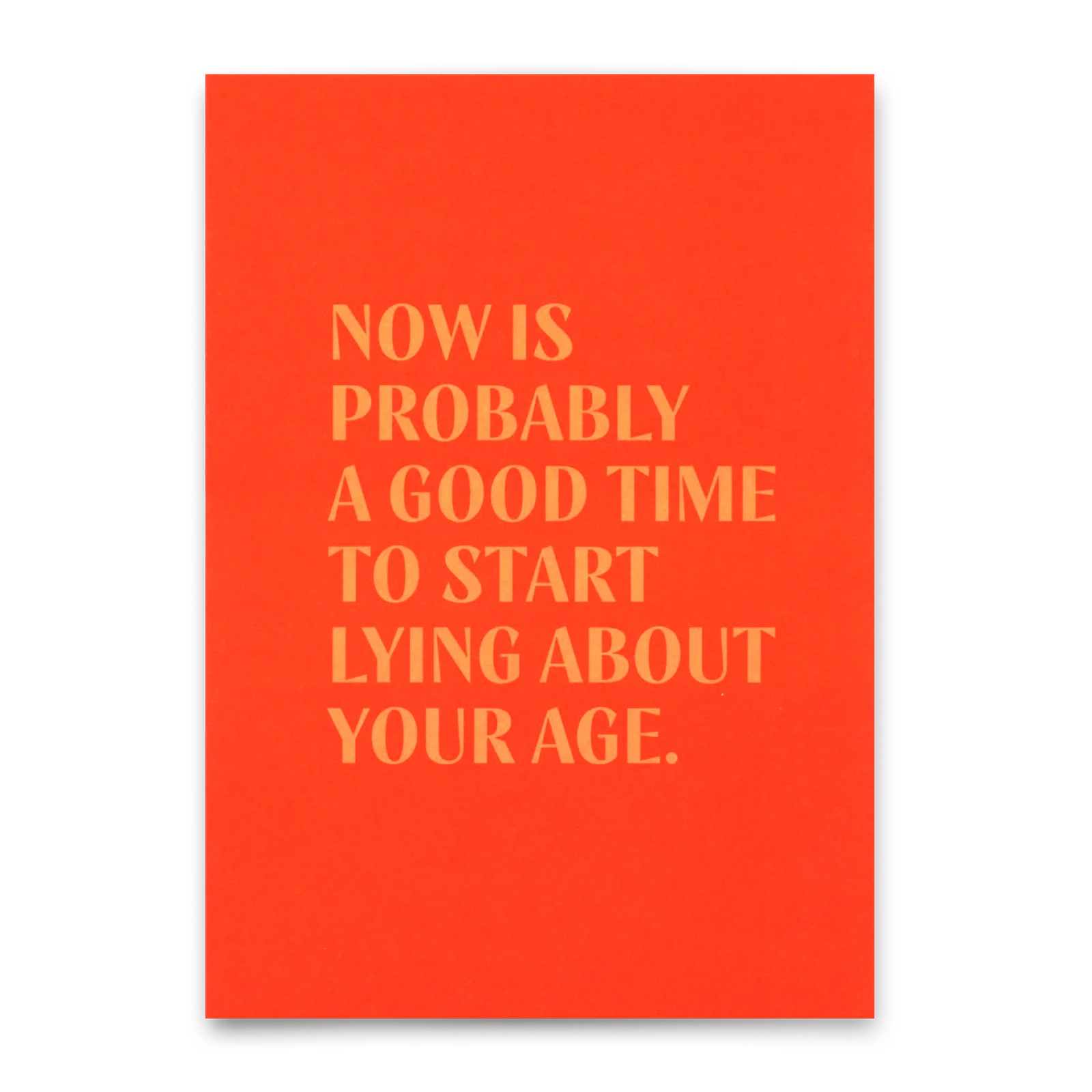 Karte Lying about Age