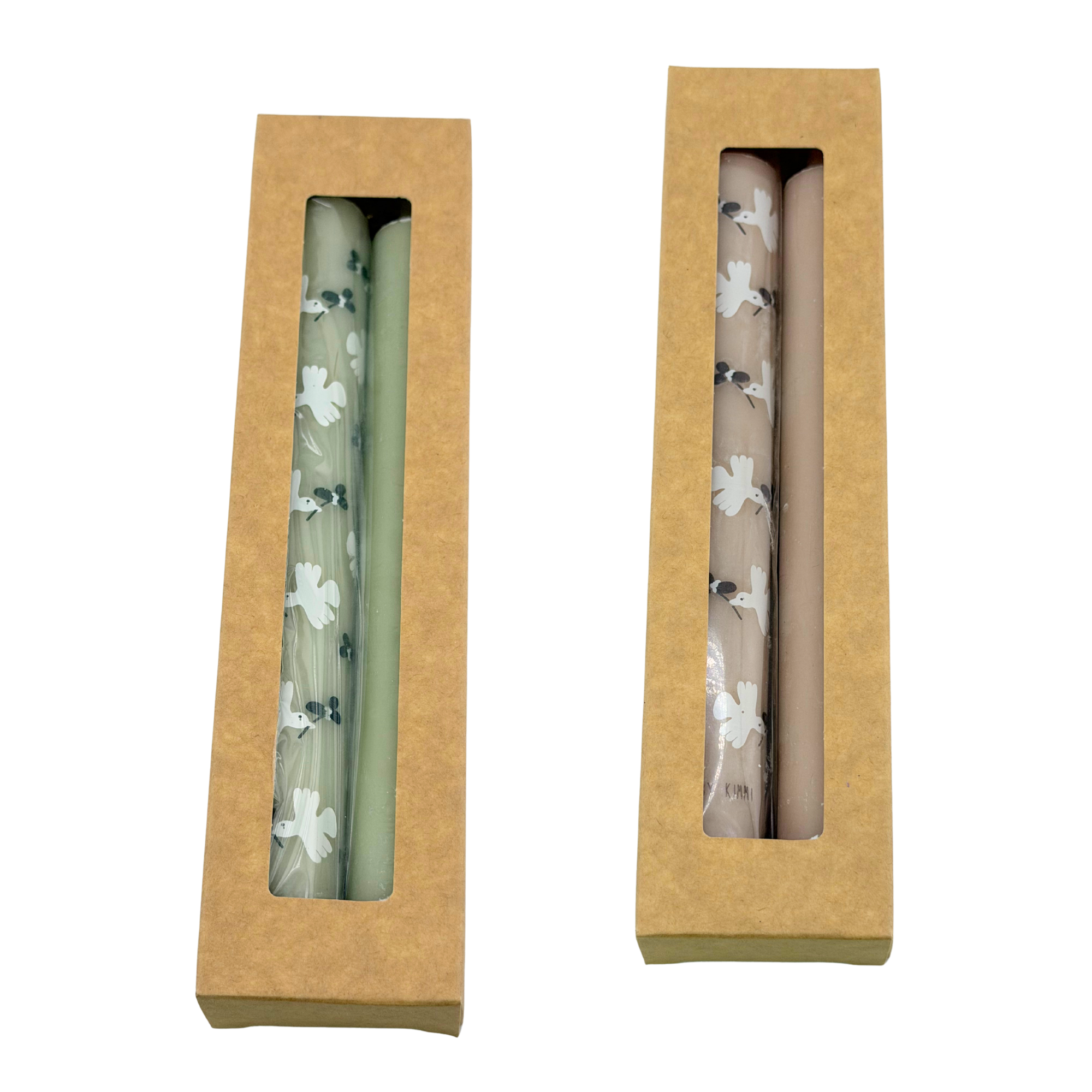 Tauben Kerzen Doce Blossom Set By Kimmi 2er Set