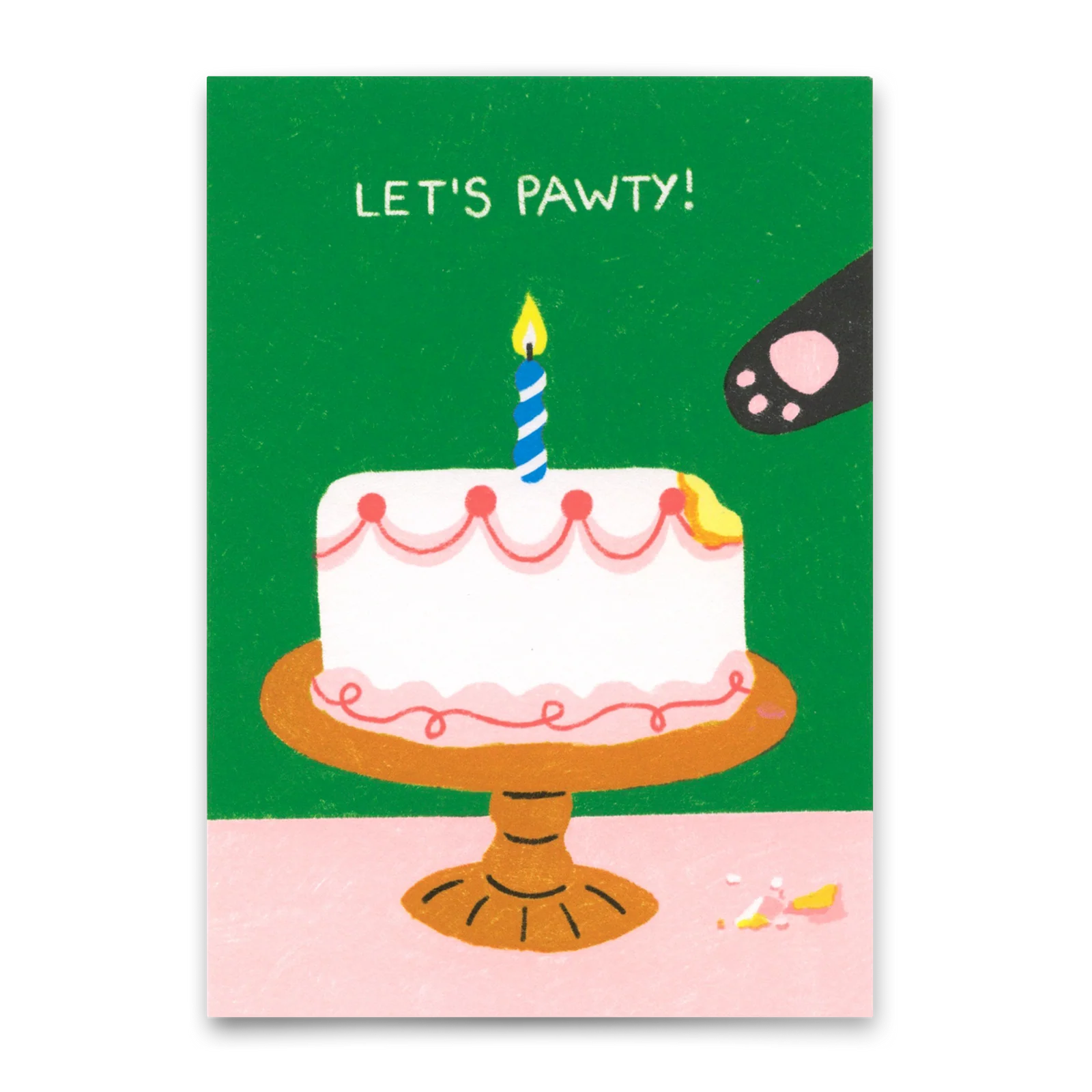 Karte „Let´s Pawty"