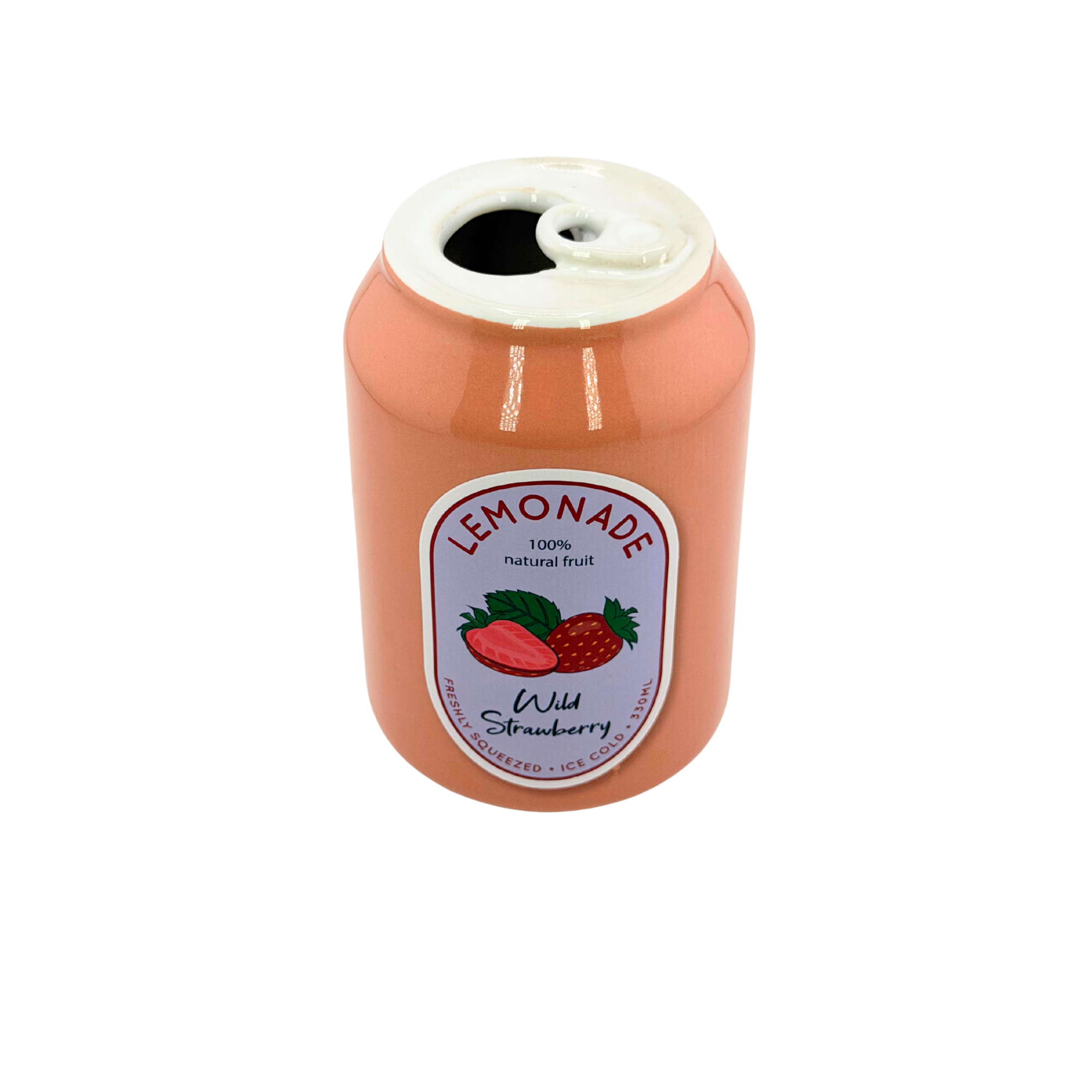 Vase Limonadendose Strawberry