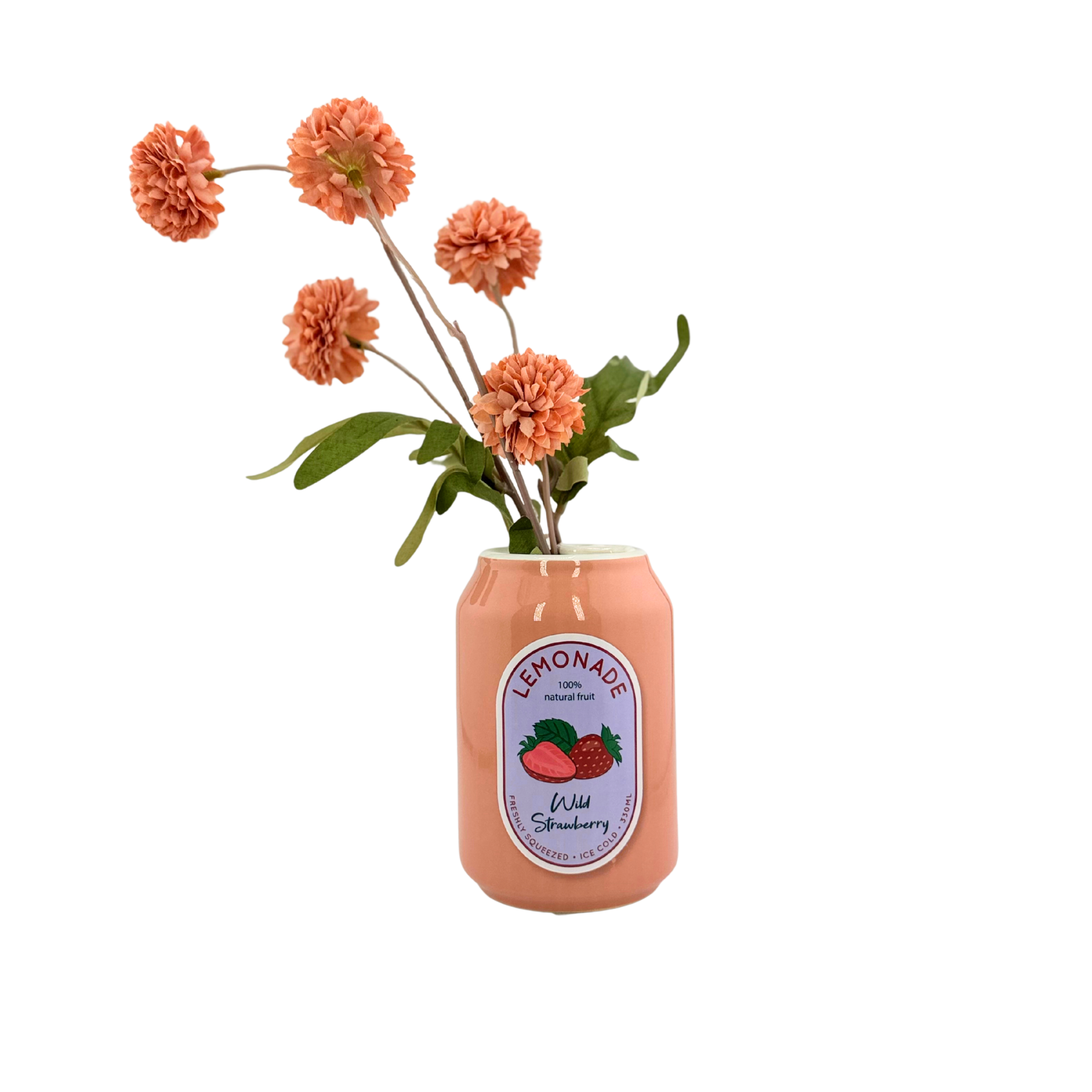 Vase Limonadendose Strawberry