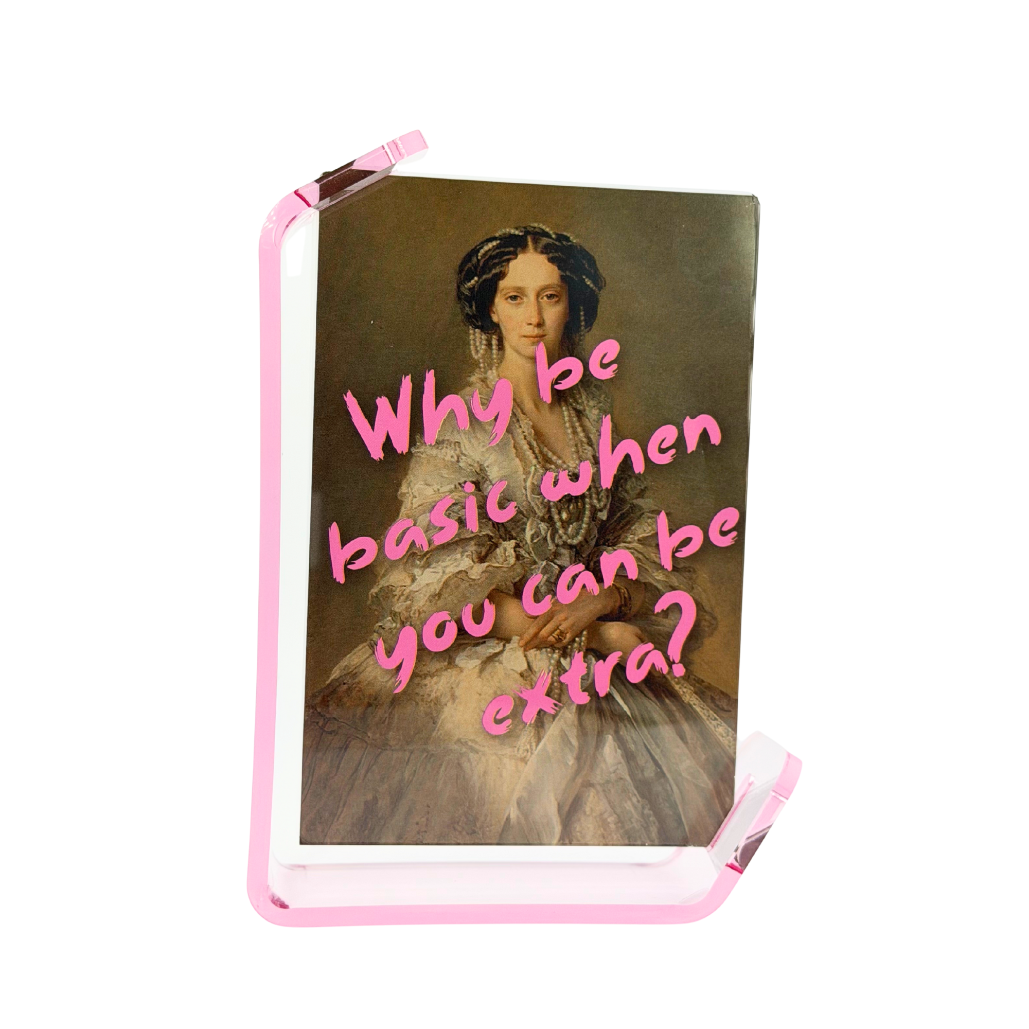 Bilderrahmen Why be basic