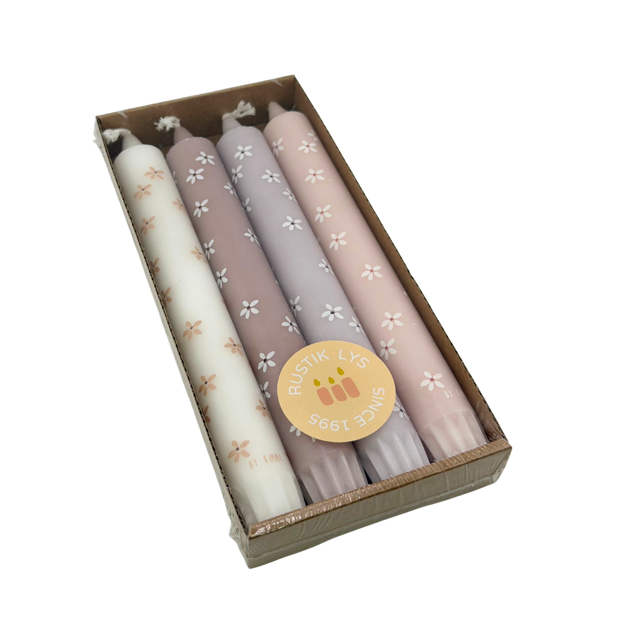 Blumen Kerzen Set By Kimmi 4er Set