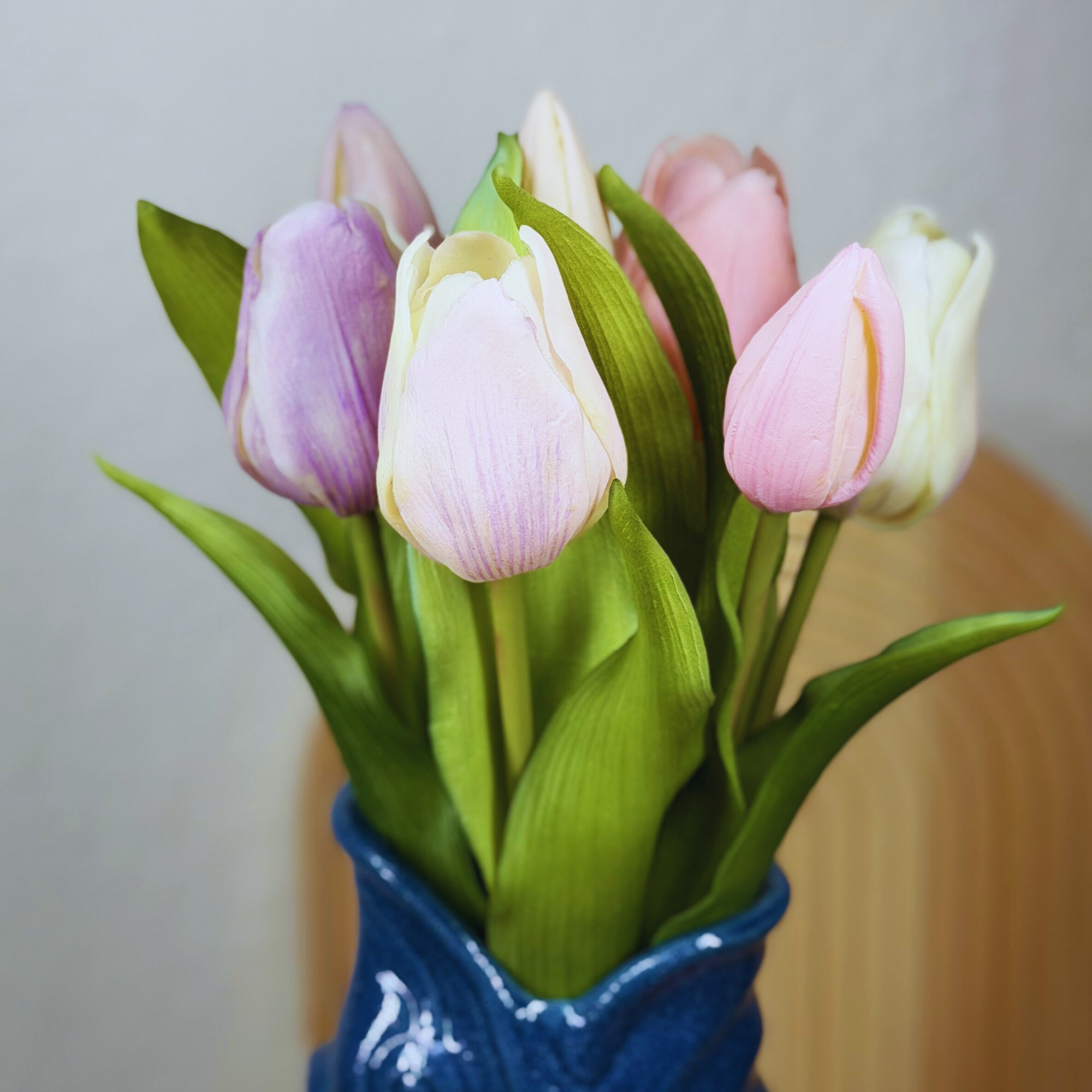 Tulpenliebe - Real Touch Tulpenbund Lila/Rosa Mix